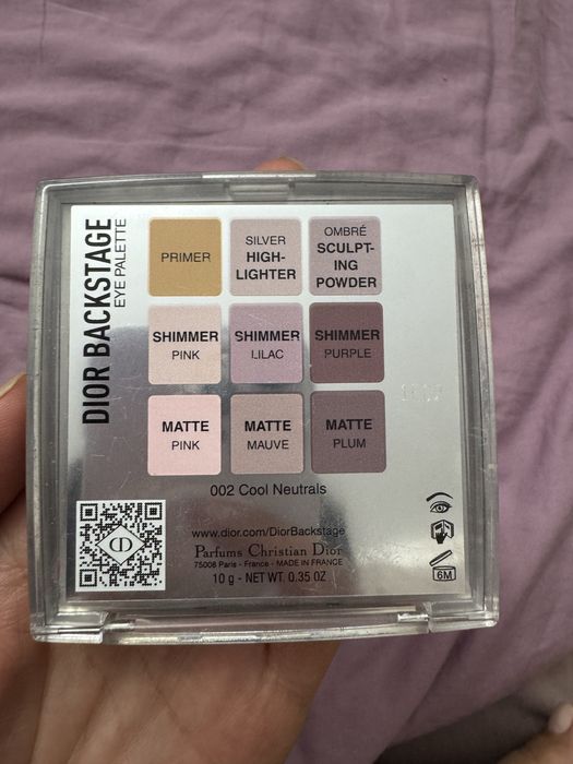 Тени Dior, корректор Kiko, блеск MAC