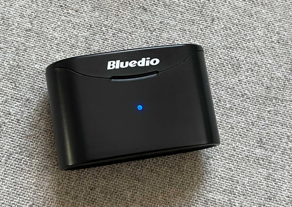 Casti wireless Bluedio T Elf Bluetooth cu cutie incarcare