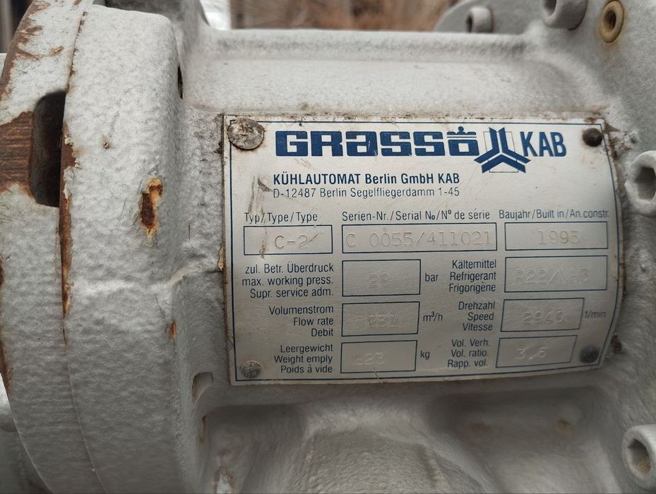 Винтовой компрессор Grasso