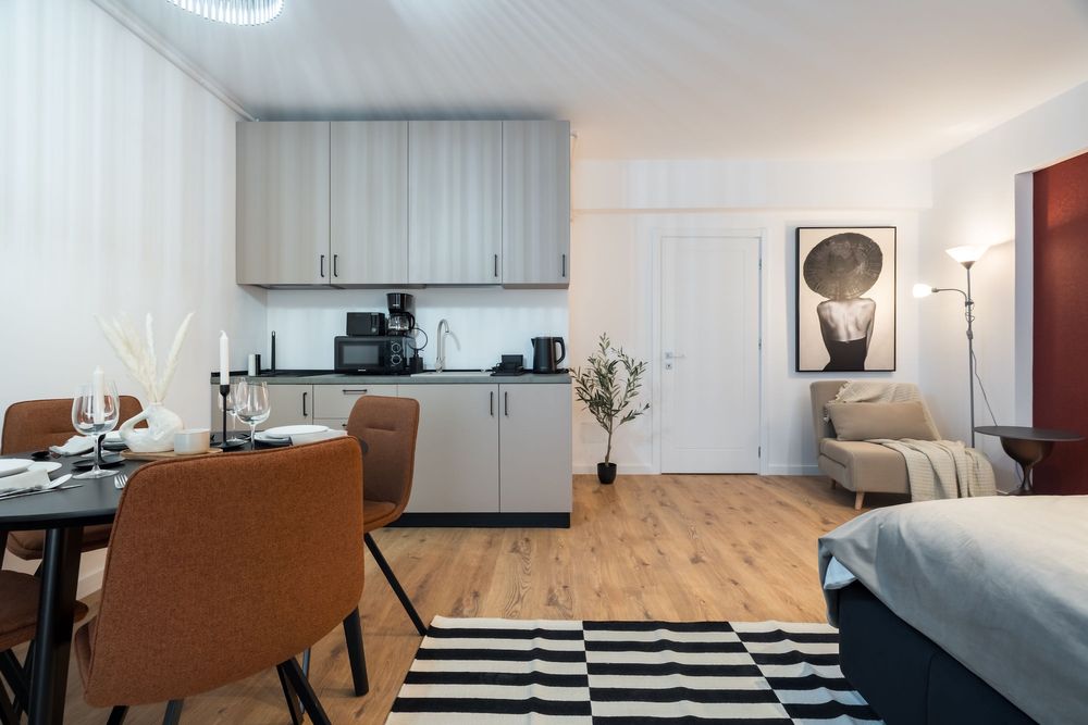 Garsonieră spațioasă 41 mp – Ivory Residence Pipera – 550€ – disponibilă 1 Mai