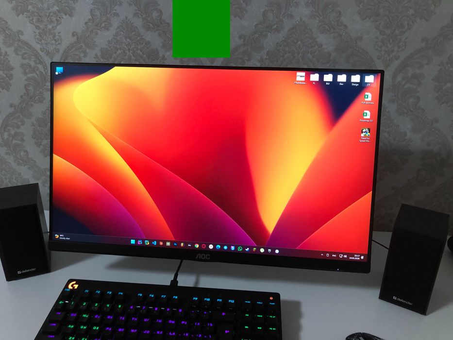 Монитор AOC 165hz 1 mc ips