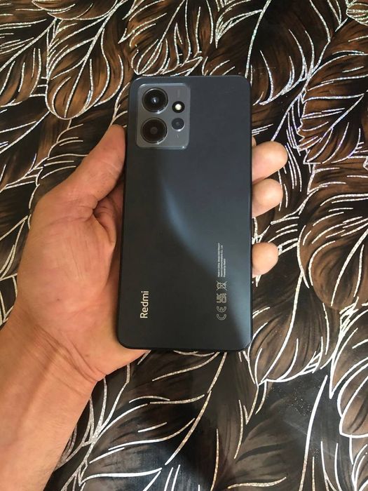 Redmi note 12 onxy gray 4GB Ram 128GB Rom