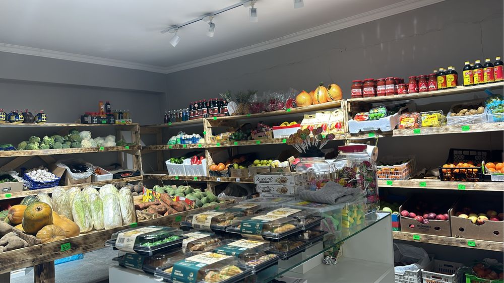 Витрина для овощи фрукты