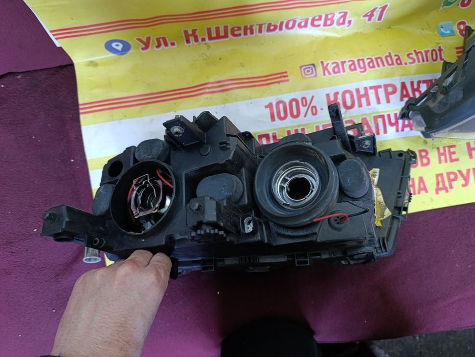 Фары на BMW E46 рестайлинг с линзой DEPO