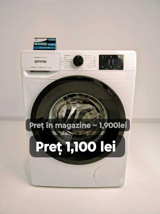 Mașină de spălat rufe Gorenje 8kg 1400rpm wnei86aps b162