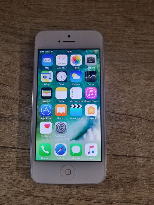 Iphone 5 silver de 64GB