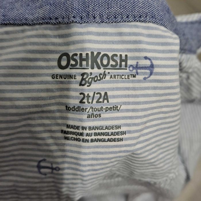 Camasa copii OSHKOSH, 2 ani, 100% bumbac