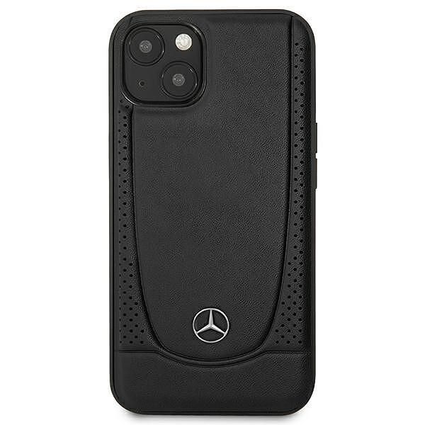 Mercedes hardcase leather urban - лицензиран кожен кейс за iphone 15,