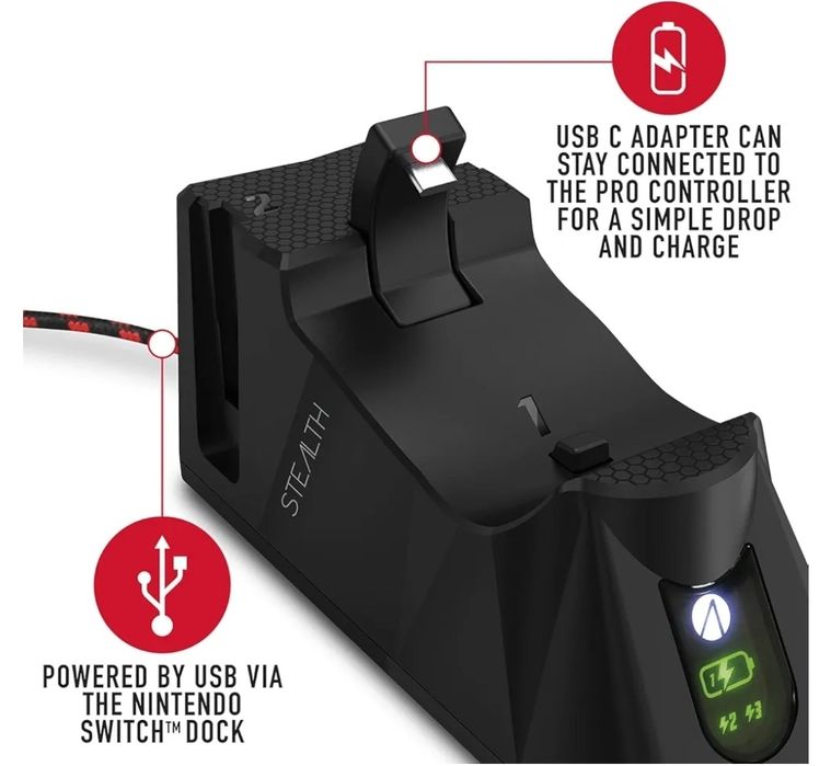 Vand Dock de încărcare Stealth SW-C100 pentru Nintendo Switch