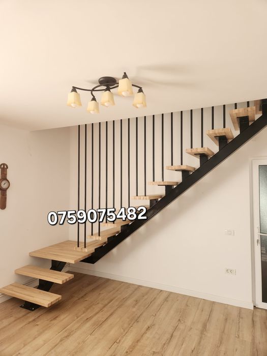 Scari metalice interioare și exterioare