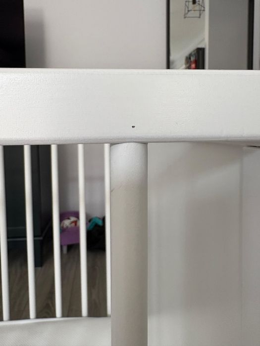 Patut bebe ikea alb SMAGORA