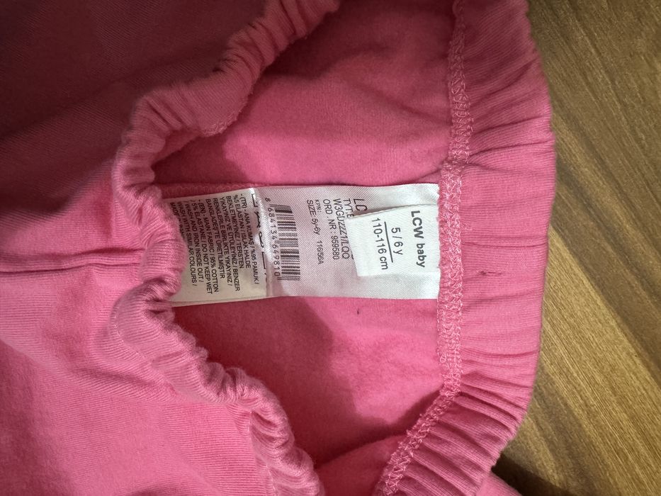 Теплые лосины на девочку 4-5 лет