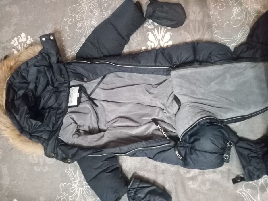 Зимний детский комбинезон