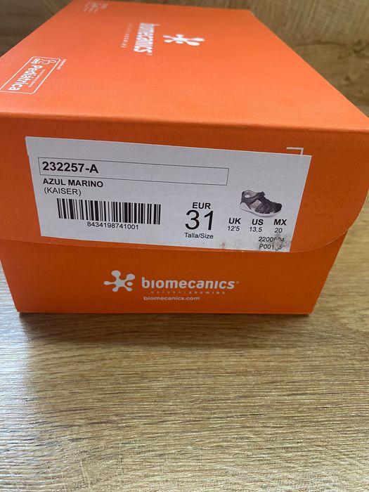 Сандали biomecanics 31 номер