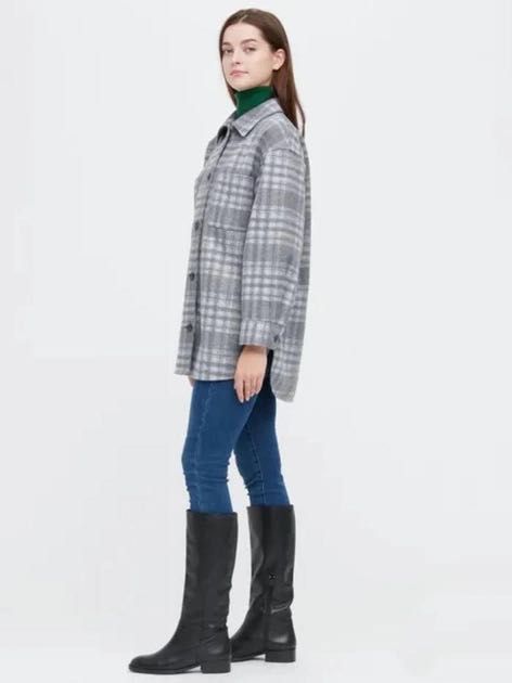 Куртка рубашка Uniqlo Xs