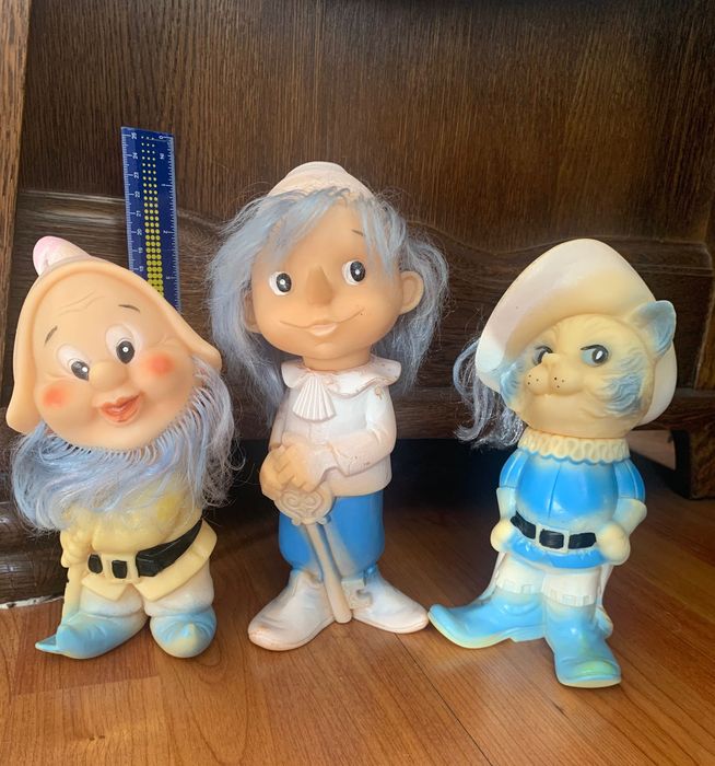 Гумени ретро играчки 70г.
