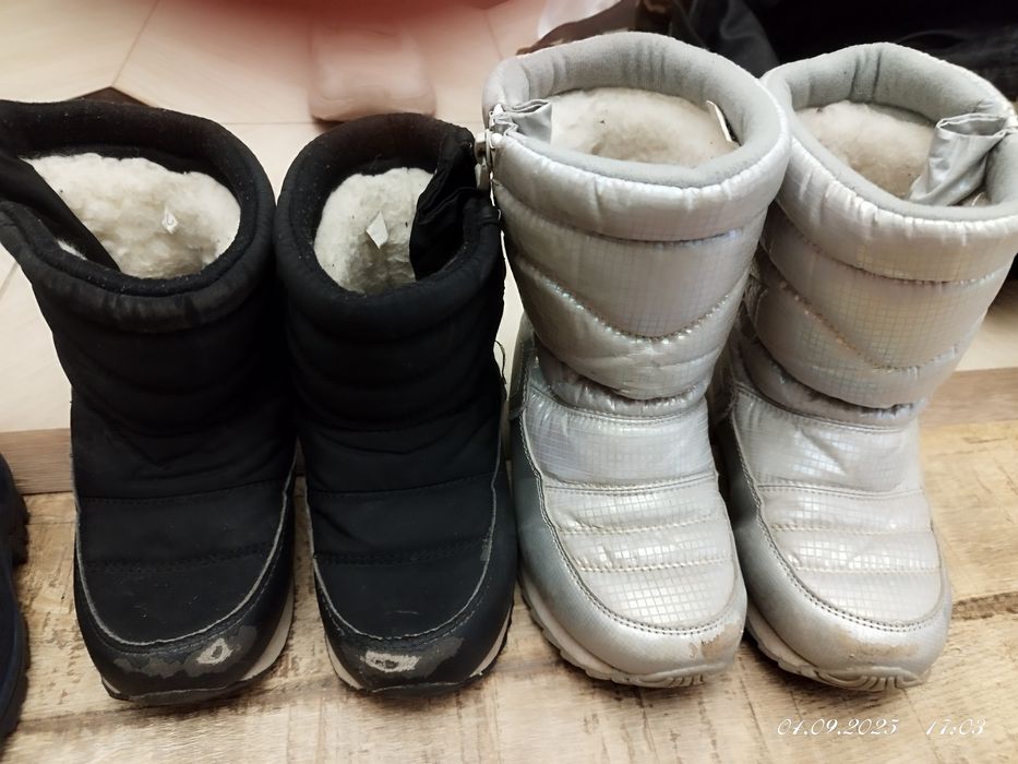 Детская обувь разная