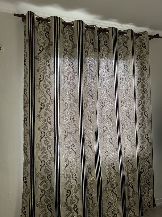 Карниз занавески вместе общий