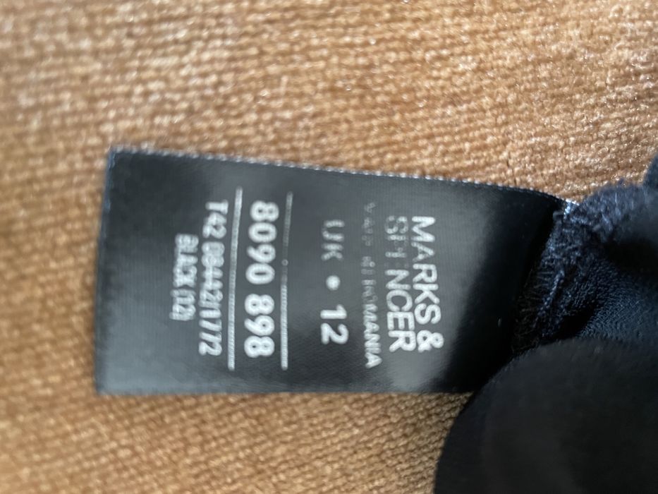 MARKS & SPENCER Rochie cocktail, neagra, dantela Nr. 12