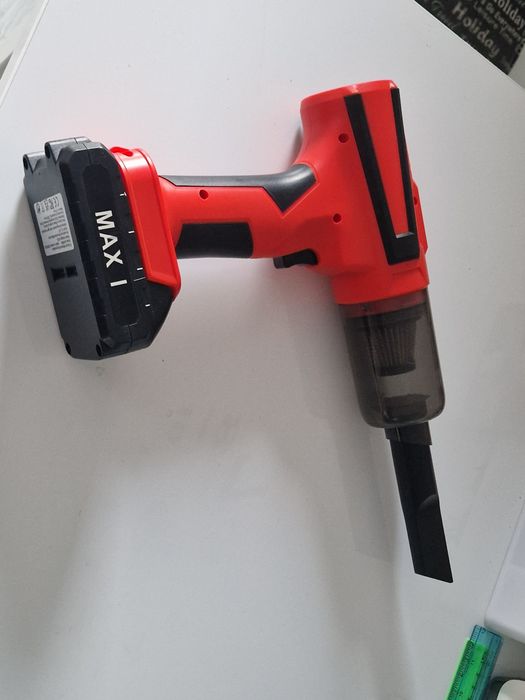 Aspirator auto  cu acumulator 2in 1 cu 3 trepte de aspirare