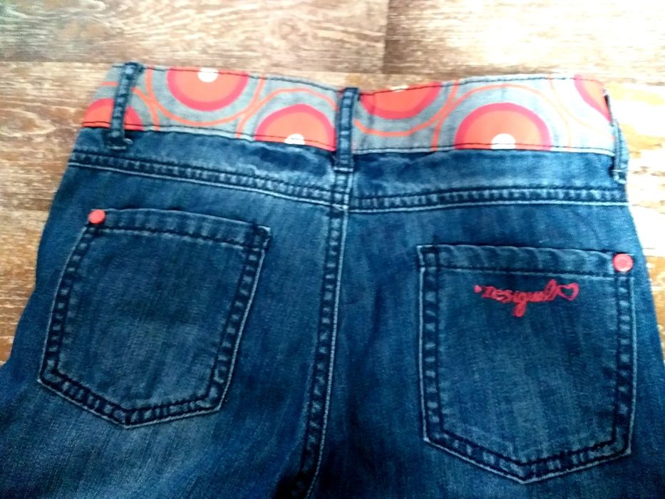 Детски дънки, потник  Desigual 9-10г.,134 размер