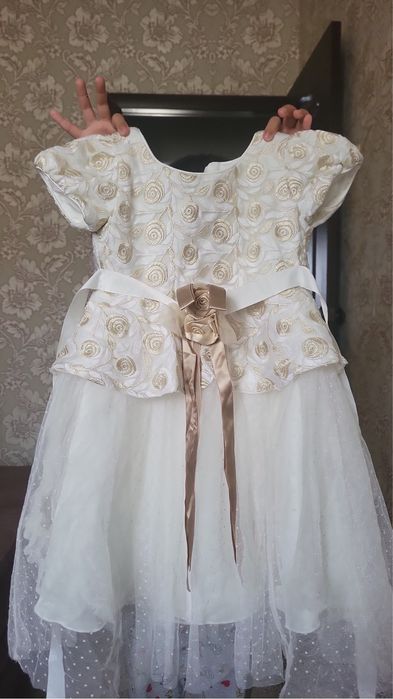 Платья детские 3 вида, 4-12 лет