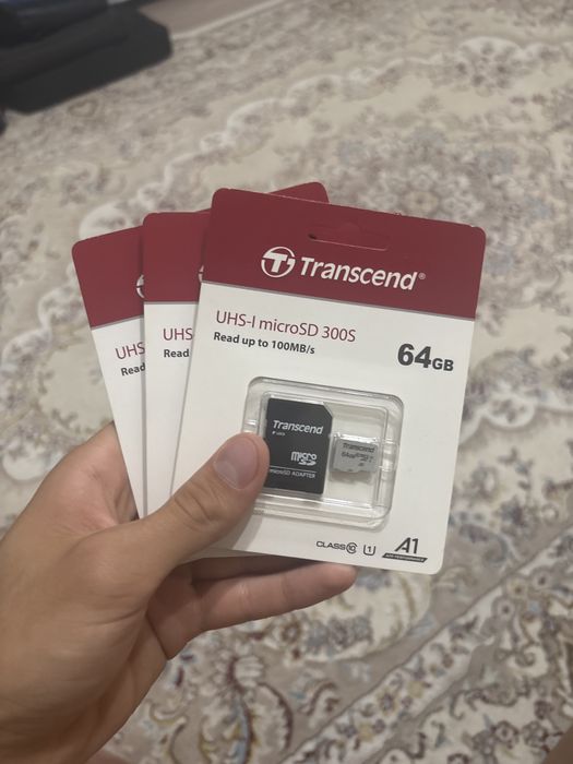 Transcend карта памяти 64GB