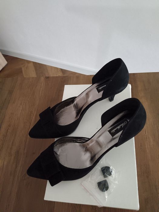 Pantofi piele întoarsă de damă