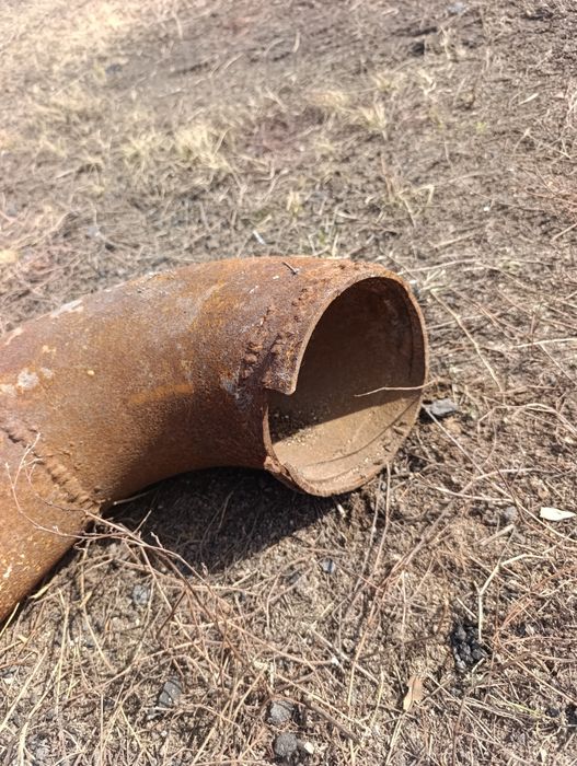 Продам стальной отвод диаметром 150мм