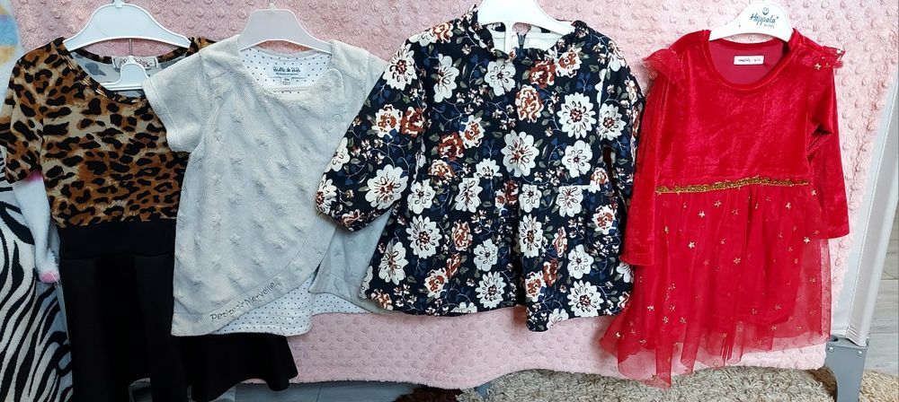 Lot rochite fetite 86 cm