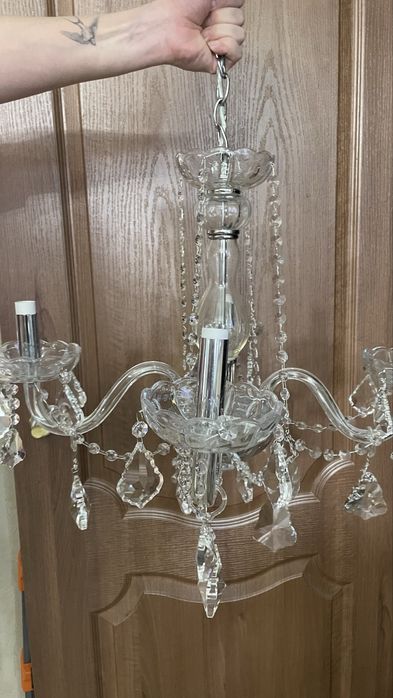 Люстра хрустальная срочно