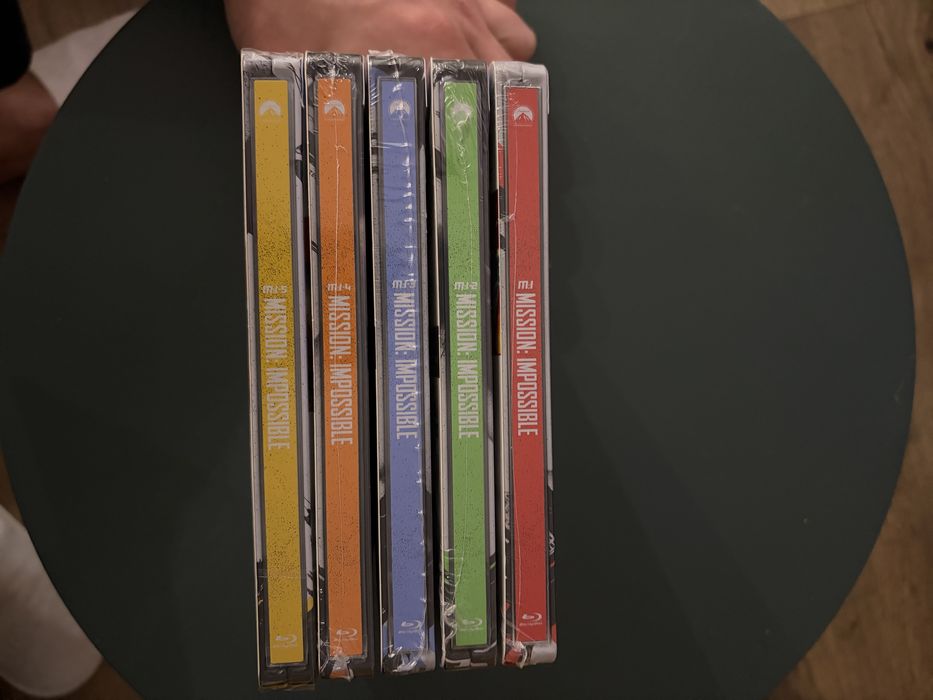 Mission: Impossible 1-5 Collection - Limited Edition SteelBook Set (Blu-ray) SIGILAT