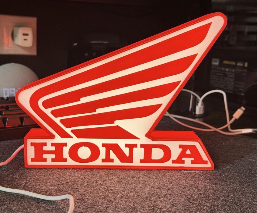 Logo Harley Davidson cu led/Honda/Formula1 si multe altele