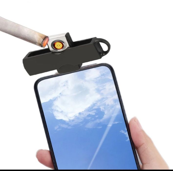 Зажигалка от телефона