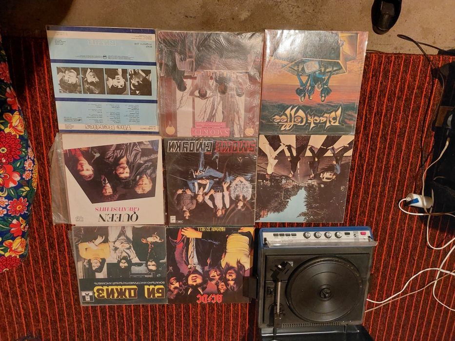 Новые диски и магнитофон 2 . 70 - 80 год