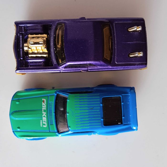2 за 1 1969 FORD MUSTANG Boss 302+1964 CHEVY IMPALA HOTWHEELS toy cars