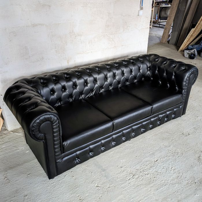 Диван Честер трёхместный