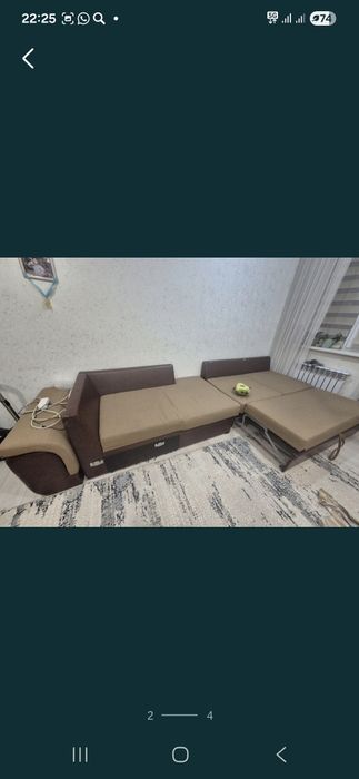 Диван угловой и раскладной