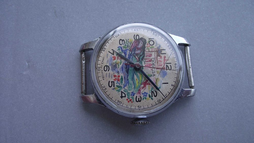 ЧАСОВНИК-ПОБЕДА-15кам.-1МЧЗ-56г.-СССР-Супер часовник