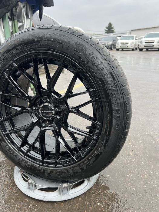 Vossen 15 diska black Machine