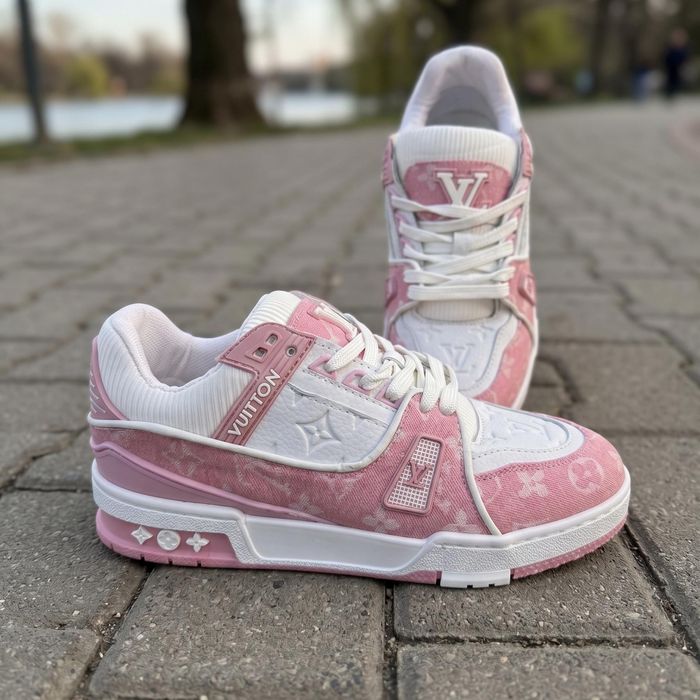 Adidasi LV Trainer Roz - Full Box