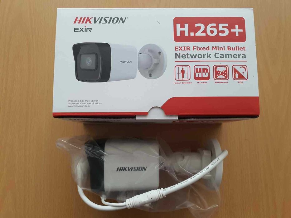 Kit Supraveghere video Hikvision NVR + 4 Camere 4MP POE Microfon Nou