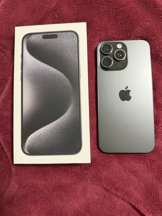 IPhone 15 Pro Max Black Titanium 256 gb