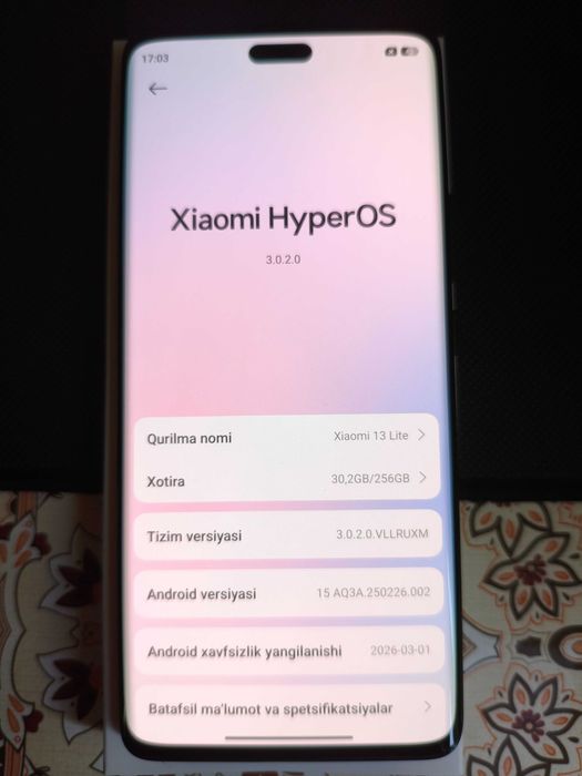 Телефон Xiaomi 13 Lite