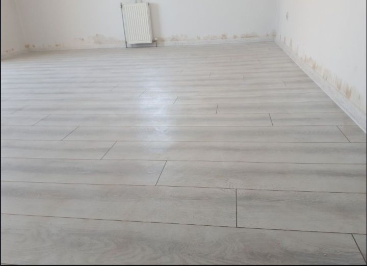 Укладка ламината установка плинтуса