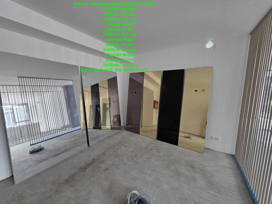 Tavan Perete Barisol Modular din Panouri Aluminium Second Hand