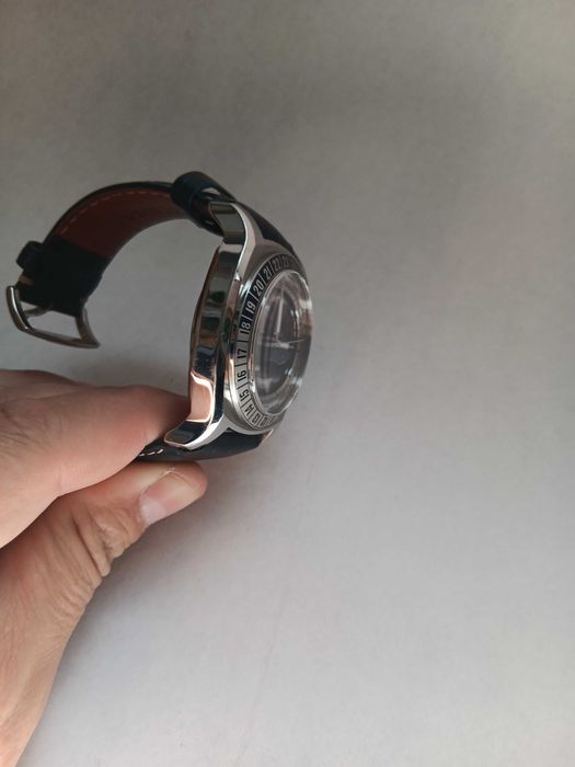 Ceas Zodiac Desert Master Blue ZO7000 GMT World Timer Men's Watch, Rar