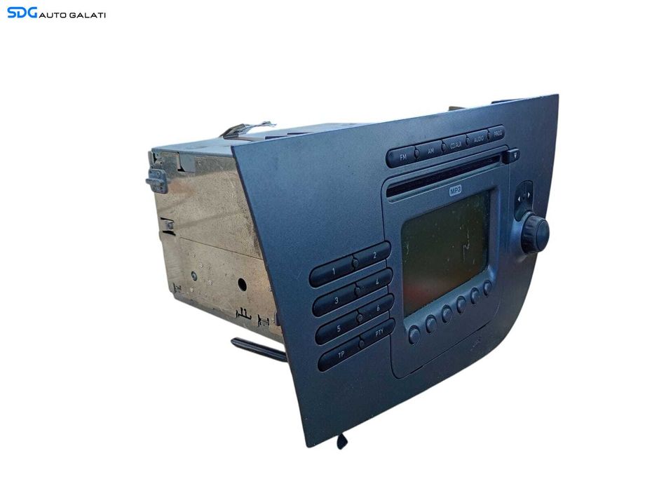 Unitate Radio CD Player Blaupunkt Seat Leon 1P 2004 - 2009 Cod 1P1035186B [LC1098]