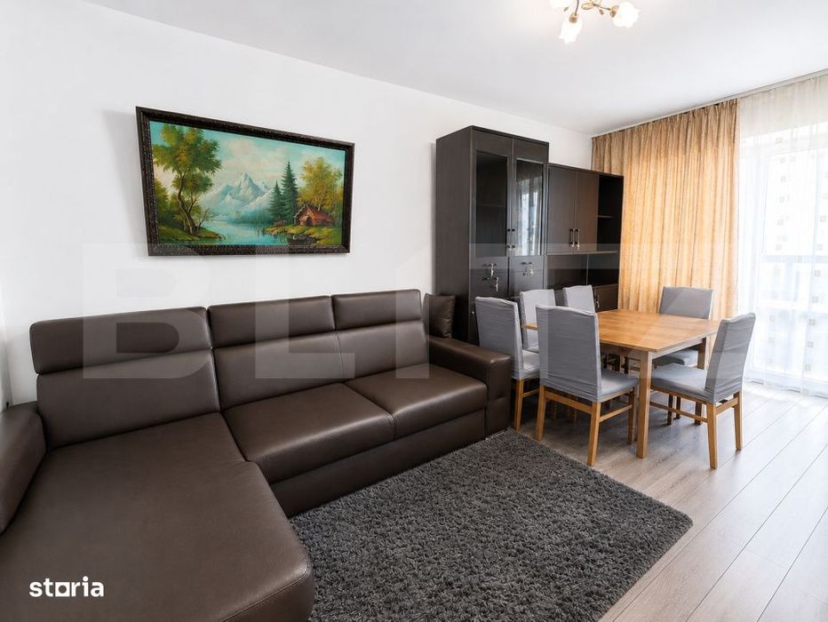 Apartament 2 camere, 56 mp, etaj intermediar, parcare inclusa — fotografia 1