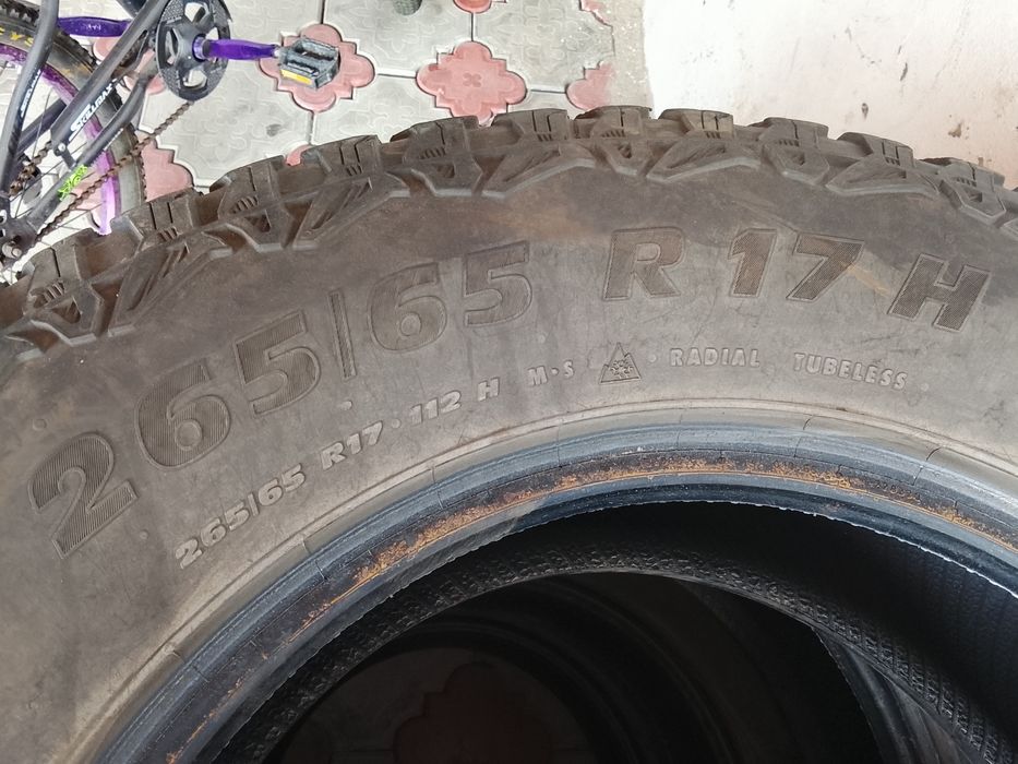Всесезонные шины 265/65/17